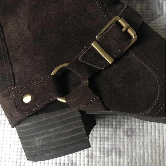 Jessica Simpson Suede Heeled Boots - Picture 7 of 10